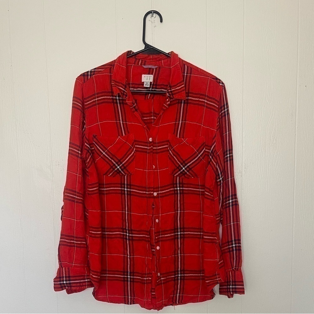 A New Day Button Down Flannel Women’s Shirt - Size XL - Gently Worn